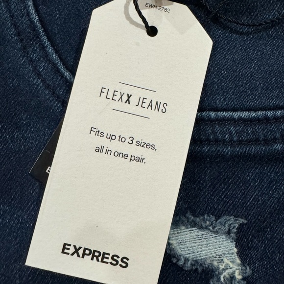 BRAND NEW* Express “Flexx Jeans - Skinny High Jeans” - Picture 3 of 7